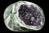Wide, Purple Amethyst Geode - Uruguay #123778-3